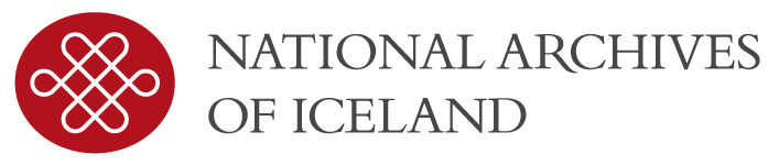 Logo des Nationalarchiv Island